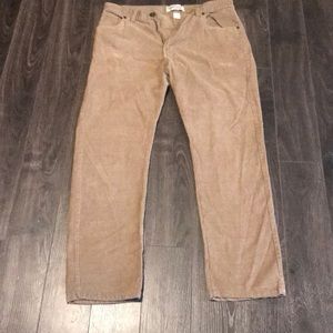 Corduroys- Tan!!! Paper Denim 34W 32L